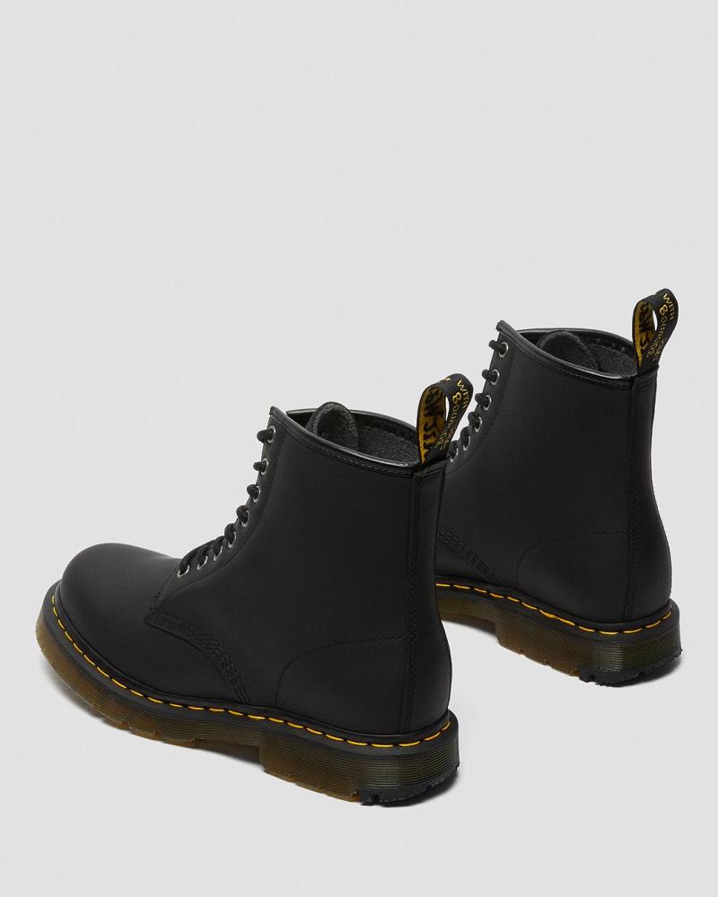 Dr Martens 1460 DM's Wintergrip Arbejdsstøvler Dame Sort | DK 392AHK